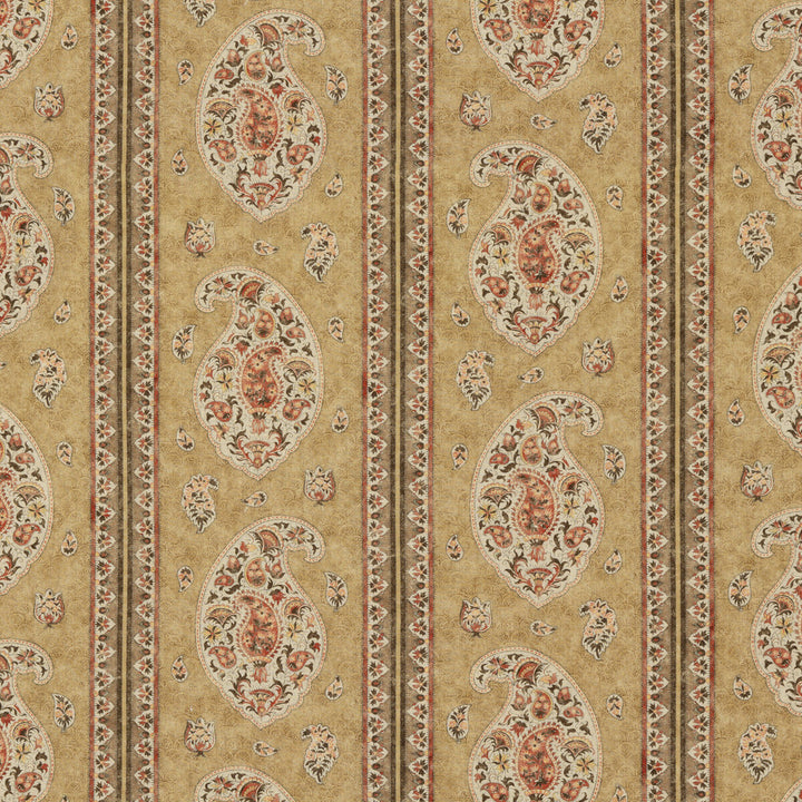 Coromandel Tobacco by G P & J Baker Designer Fabric COROMANDEL LINEN - 100% United Kingdom Horizontal: 13.593 and Vertical: 24.822 54.372 - Swanky Fabrics -