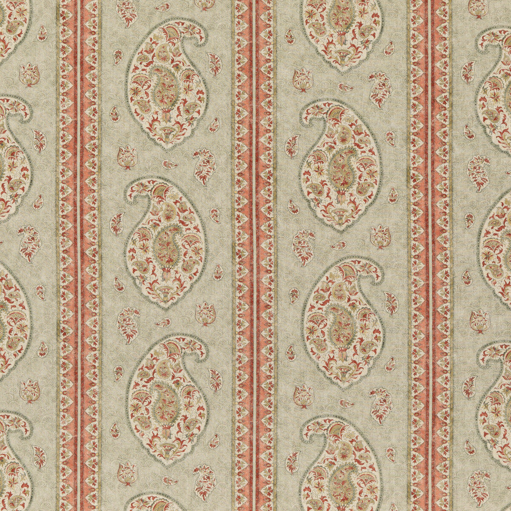 Coromandel Green by G P & J Baker Designer Fabric COROMANDEL LINEN - 100% United Kingdom Horizontal: 13.593 and Vertical: 24.822 54.372 - Swanky Fabrics -