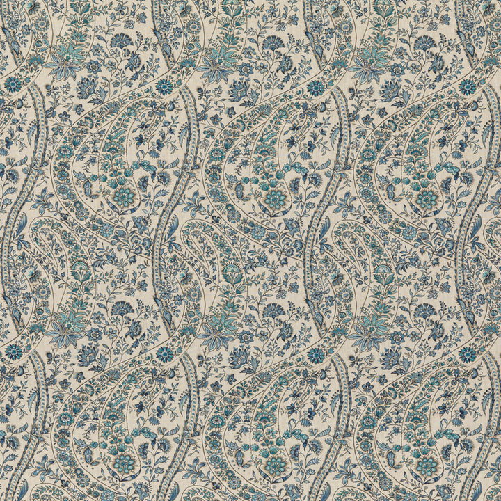 Bukhara Paisley Blue by G P & J Baker Fabric G P & J Baker Fabric Bukhara Paisley BlueFabric COROMANDEL LINEN - 100% United Kingdom </p><p>Repeat: H: 13.593, V: 23.64 54.372 - Fabric Carolina -