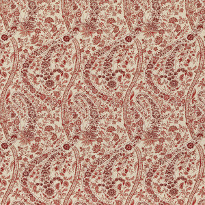 Bukhara Paisley Red by G P & J Baker Designer Fabric