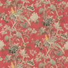 Hydrangea Bird (Archive) Old Rose by G P & J Baker Designer Fabric