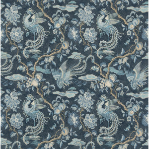 Chifu Indigo by G P & J Baker Designer Fabric