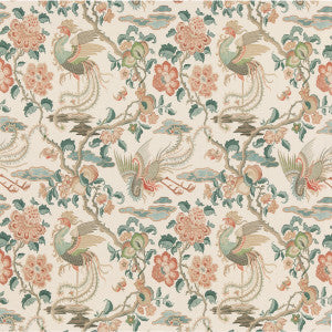 Chifu Teal by G P & J Baker Designer Fabric