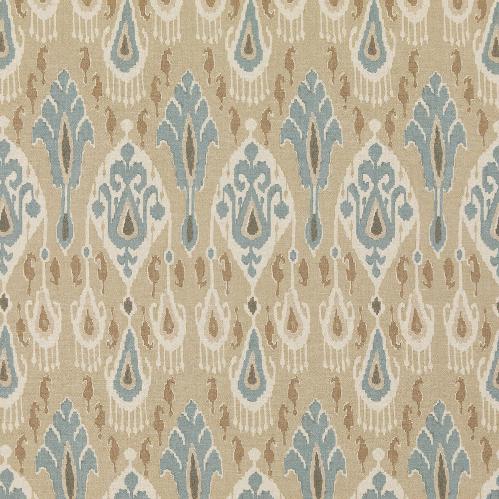Ikat Bokhara Sand by G P & J Baker Fabric G P & J Baker Fabric Ikat Bokhara SandFabric CHIFU VISCOSE - 49%;LINEN - 26%;COTTON - 17%;POLYESTER - 8% Thailand </p><p>Repeat: H: 10.244, V: 27.186 51.22 - Fabric Carolina -