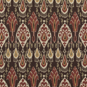 Ikat Bokhara Espresso by G P & J Baker Designer Fabric