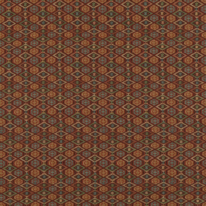 Balfour Red/Green by G P & J Baker Designer Fabric CHIFU VISCOSE - 82%;LINEN - 18% United Kingdom HEAVY Horizontal: 4.334 and Vertical: 6.698 53.978 - Swanky Fabrics -