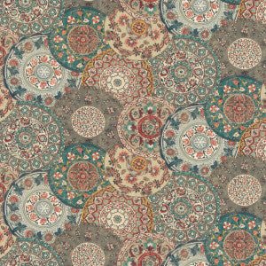 Imari Teal by G P & J Baker Designer Fabric