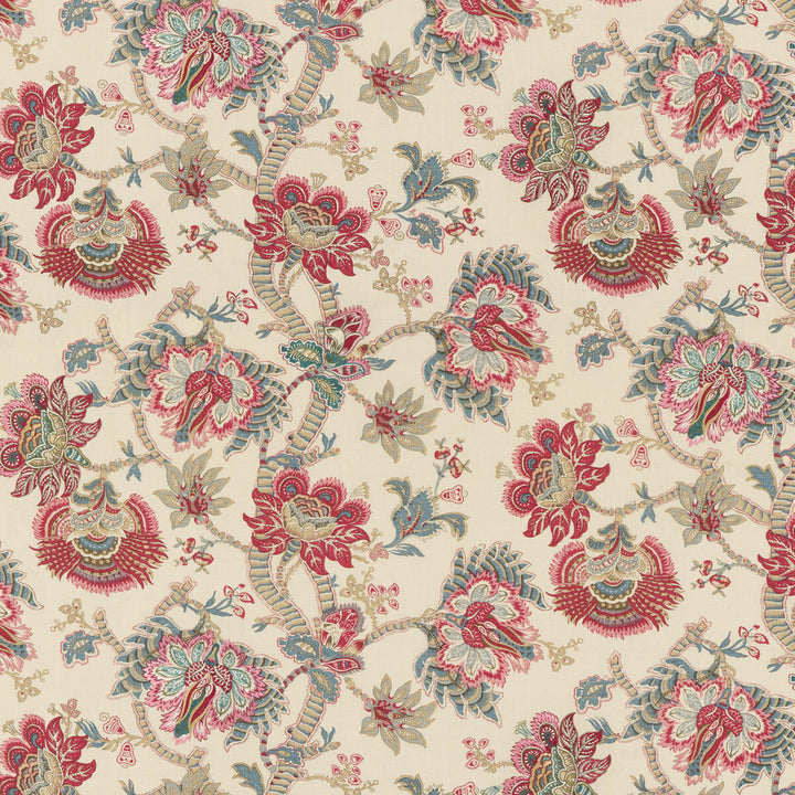 Kingham Red/ Blue by G P & J Baker Fabric G P & J Baker Fabric Kingham Red/ BlueFabric PORTOBELLO LINEN - 89%;VISCOSE - 9%;POLYESTER - 2% India </p><p>Repeat: H: 50.826, V: 31.126 50.826 - Fabric Carolina -