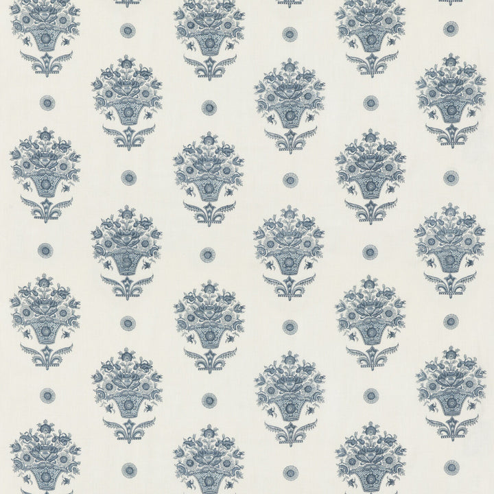 Pondicherry Indigo by G P & J Baker Fabric G P & J Baker Fabric Pondicherry IndigoFabric PORTOBELLO LINEN - 100% India </p><p>Repeat: H: 17.336, V: 15.76 52.008 - Fabric Carolina -