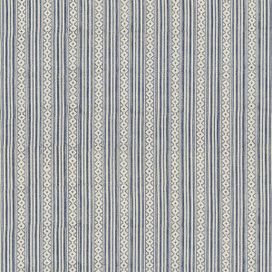 Ebury Stripe Blue by G P & J Baker Designer Fabric
