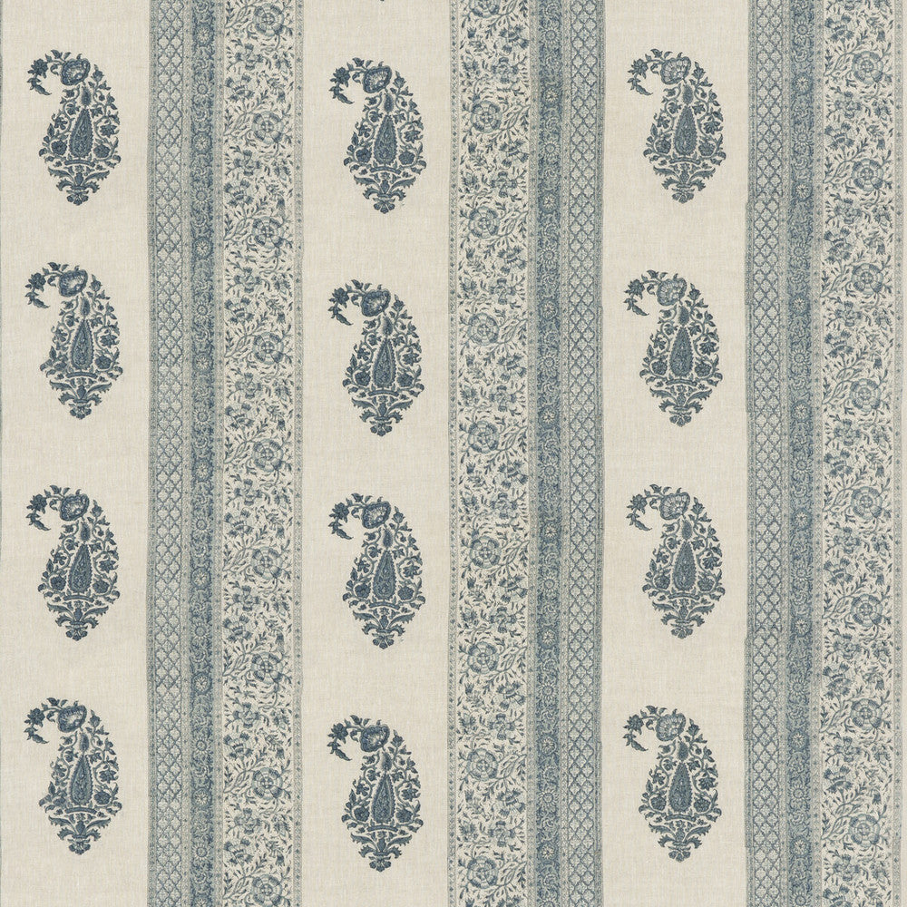 Portobello Blue by G P & J Baker Fabric G P & J Baker Fabric Portobello BlueFabric PORTOBELLO LINEN - 100% India </p><p>Repeat: H: 26.004, V: 9.456 52.008 - Fabric Carolina -