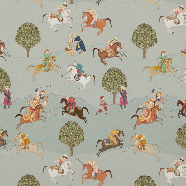 Caspian Aqua by G P & J Baker Fabric G P & J Baker Fabric Caspian AquaFabric CASPIAN COTTON - 100% United Kingdom </p><p>Repeat: H: 27.186, V: 35.066 54.372 - Fabric Carolina -