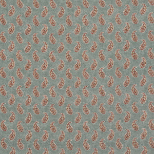 Patola Paisley Aqua by G P & J Baker Designer Fabric