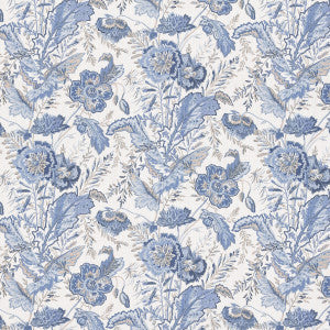 Indienne Flower Blue by G P & J Baker Designer Fabric