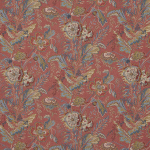 Indienne Flower Red by G P & J Baker Designer Fabric