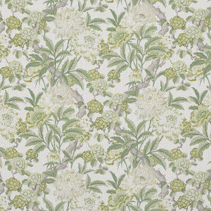 Summer Peony Green by G P & J Baker Designer Fabric