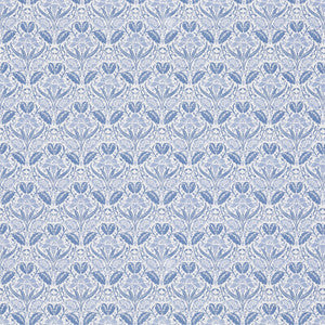 Iris Meadow Cotton Blue by G P & J Baker Designer Fabric