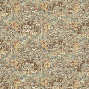 Ruskin Cotton Teal by G P & J Baker Designer Fabric