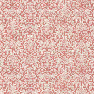 Fritillerie Cotton Coral by G P & J Baker Designer Fabric