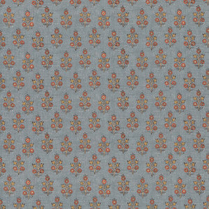 Poppy Sprig Denim by G P & J Baker Designer Fabric