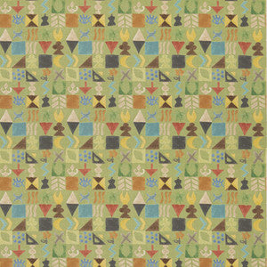 Potato Print Green BP11049.3.0 By G P & J Baker Designer Fabric