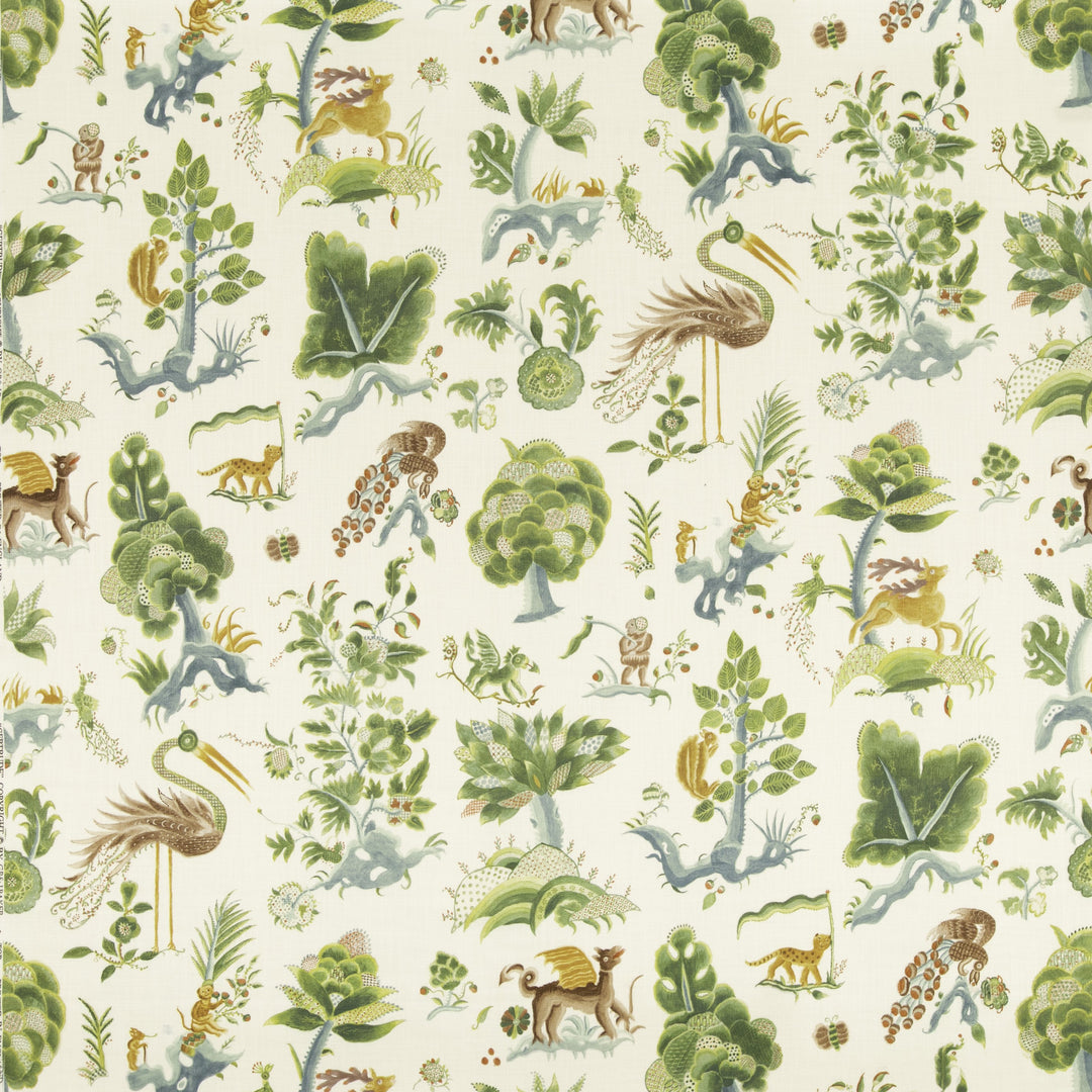 Gertrude - Emerald/Blue BP11073.2.0 by G P & J Baker Designer Fabric