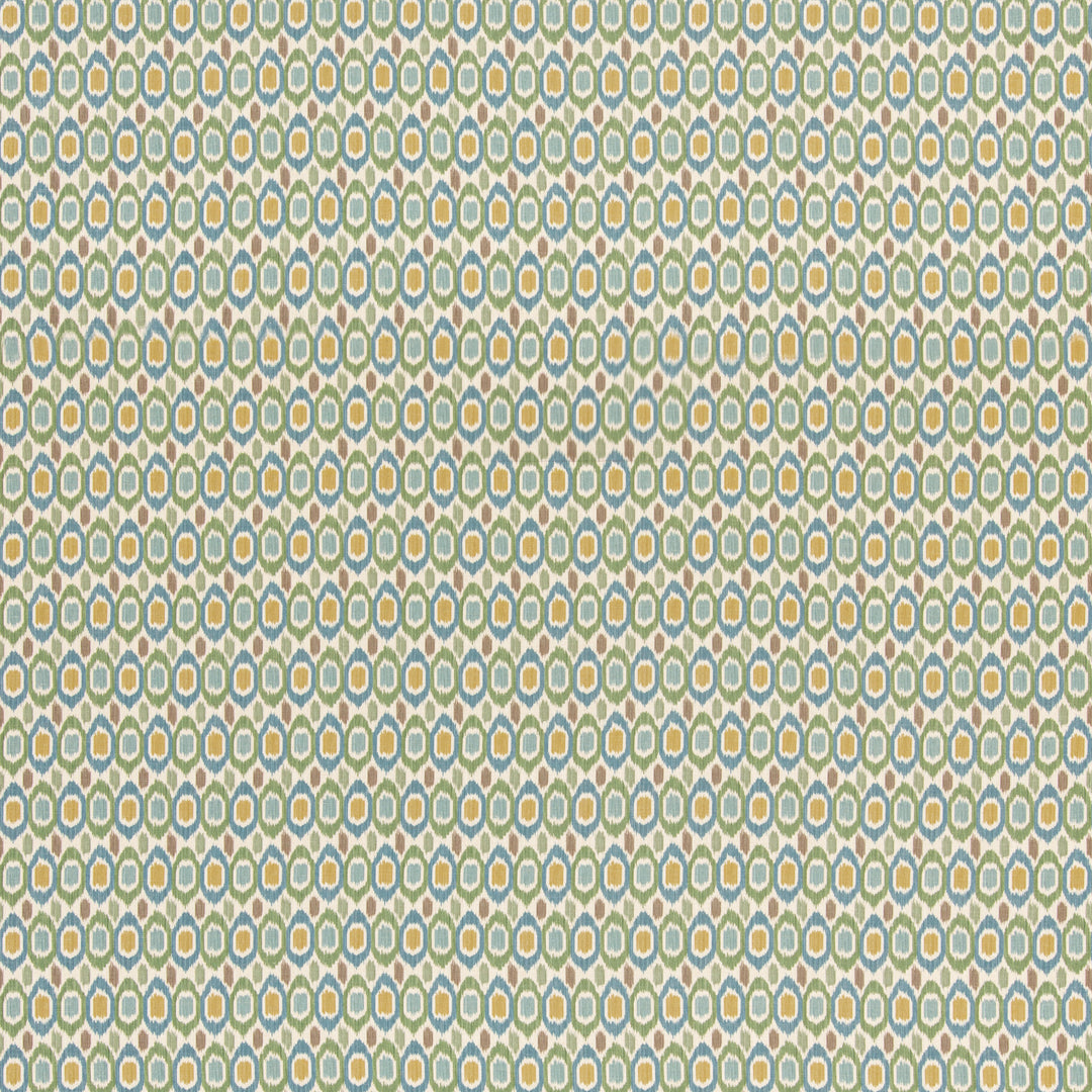 Tigris - Emerald/Blue BP11077.1.0 by G P & J Baker Designer Fabric