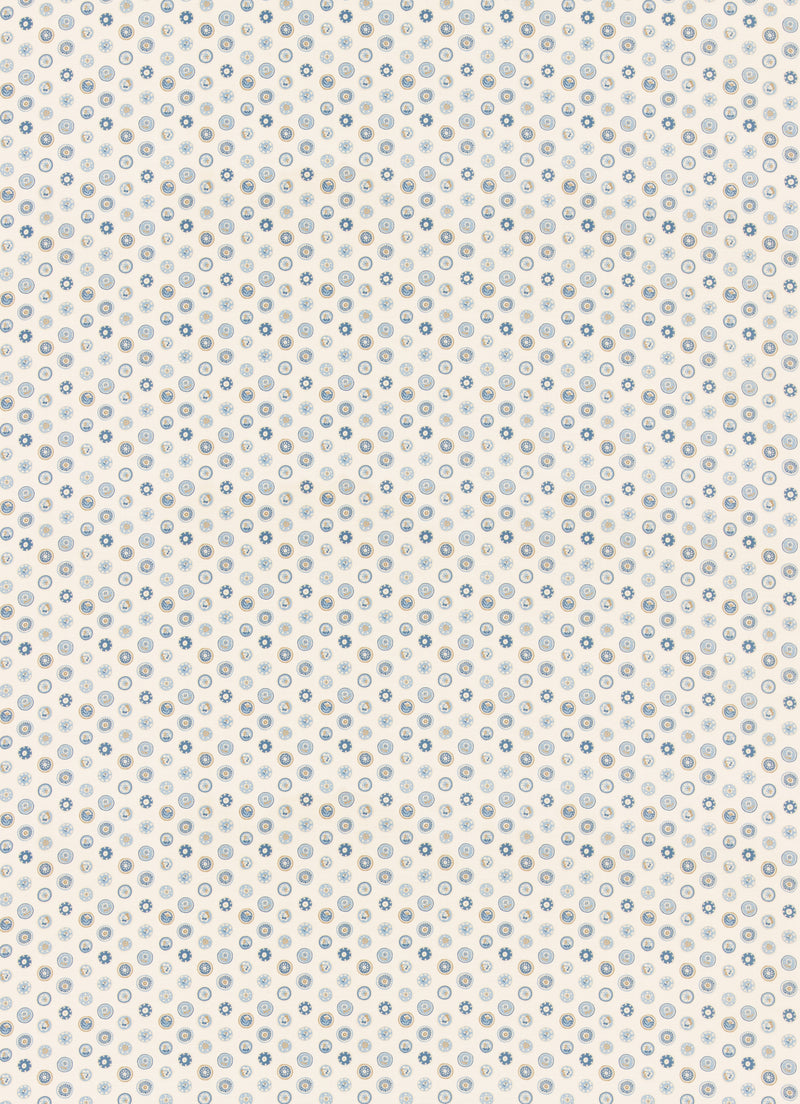 Court Buttons - Blue BP11094.5.0 by G P & J Baker Designer Fabric
