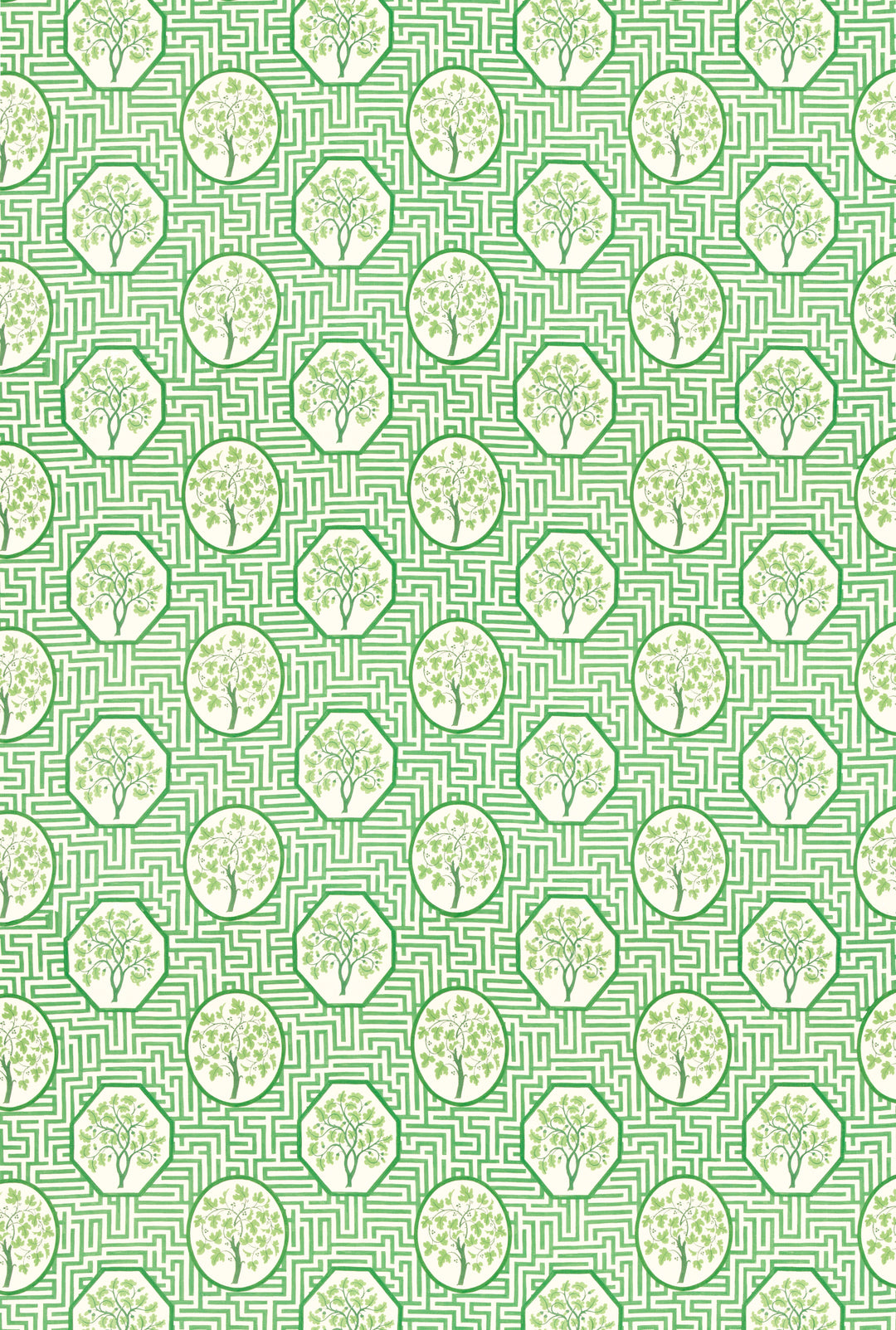 Royal Maze - Royal Green BP11095.1.0 by G P & J Baker Designer Fabric