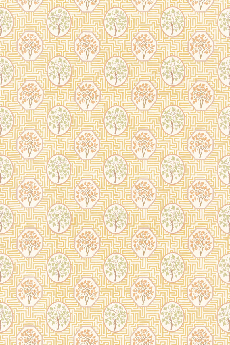 Royal Maze - Ochre BP11095.4.0 by G P & J Baker Designer Fabric
