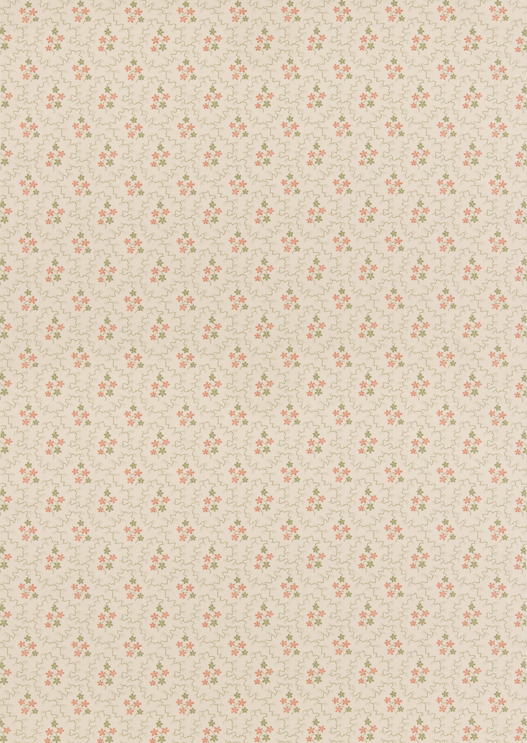Posy - Green/Red BP11105.3.0 by G P & J Baker Designer Fabric