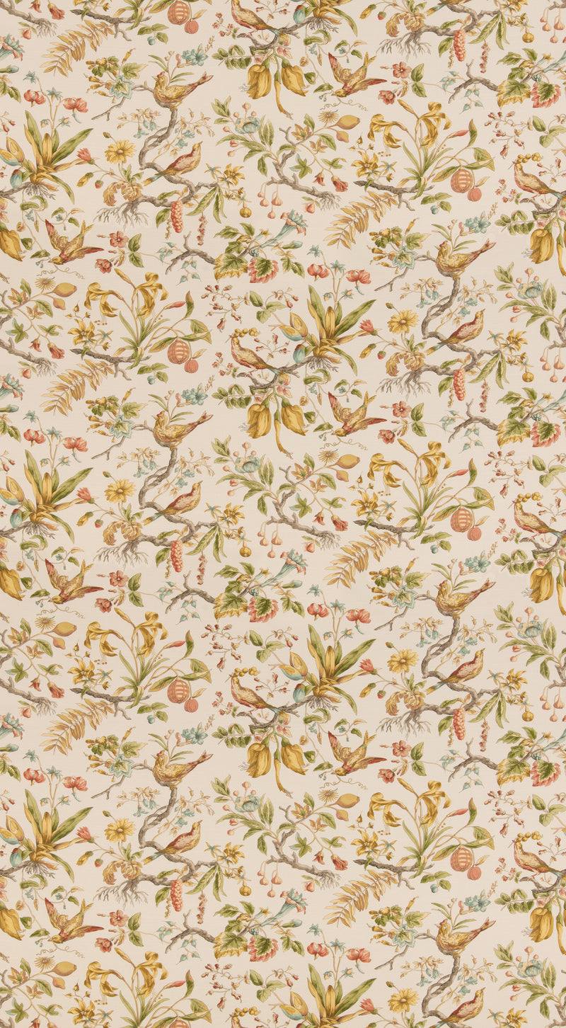 Kentwell - Ochre/Soft Red BP11118.1.0 by G P & J Baker Designer Fabric