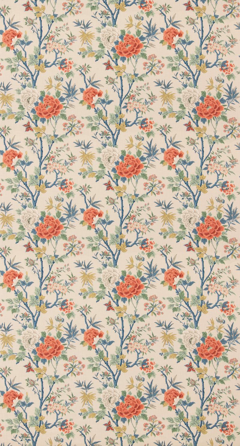 Canton - Red/Blue BP11119.2.0 by G P & J Baker Designer Fabric