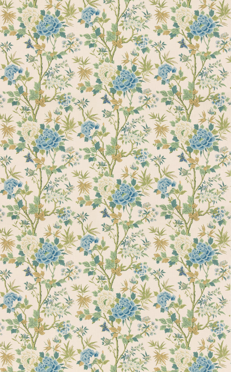 Canton - Blue/Green BP11119.3.0 by G P & J Baker Designer Fabric