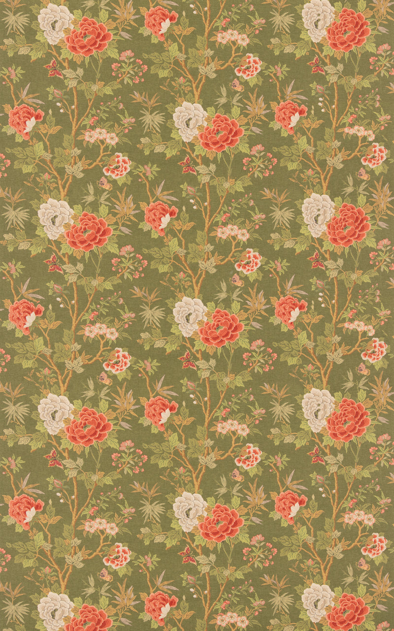Canton - Olive BP11119.4.0 by G P & J Baker Designer Fabric