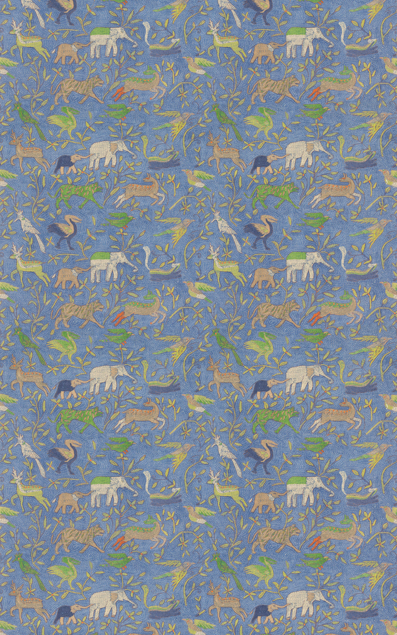 Noah'S Ark - Blue BP11133.2.0 by G P & J Baker Designer Fabric
