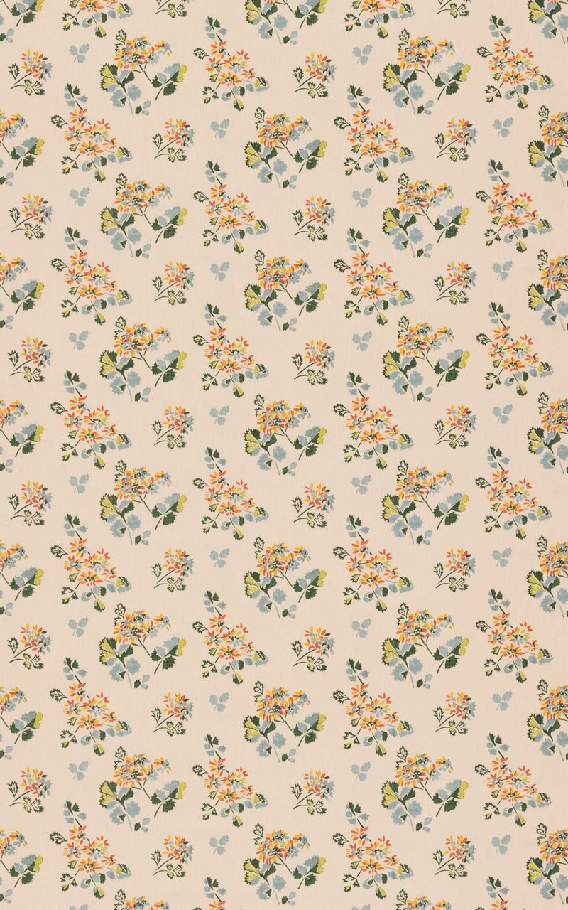 Forest Flower - Teal/Spice BP11134.3.0 by G P & J Baker Designer Fabric