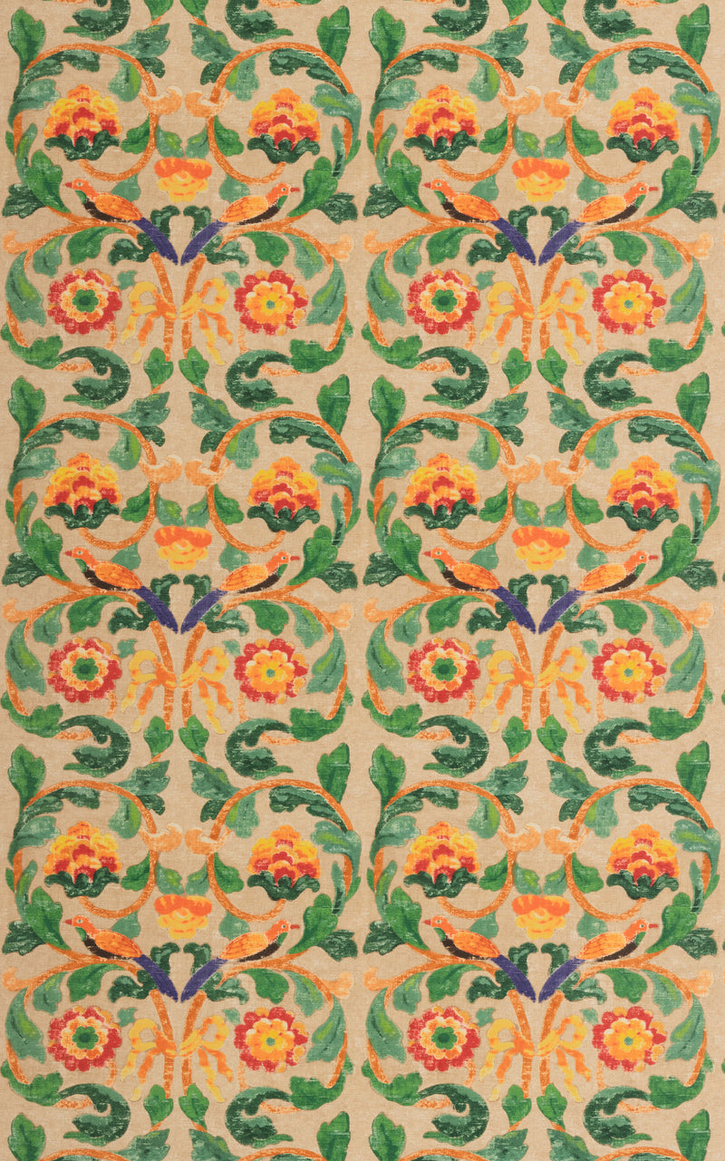Tudor Rose - Clementine BP11135.3.0 by G P & J Baker Designer Fabric