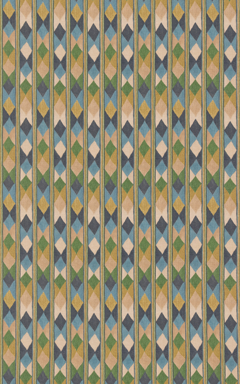 Compass - Blue/Green BP11139.3.0 by G P & J Baker Designer Fabric