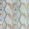Gallier Diamond Seafoam by Brunschwig & Fils Designer Wallcovering