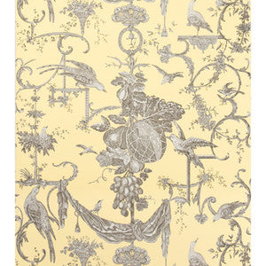 Kininvie French Vanilla by Brunschwig & Fils Designer Wallcovering