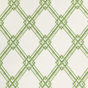 Treillage De Bambou Leaf by Brunschwig & Fils Designer Wallcovering