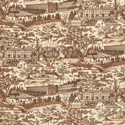 Zarafa Sepia by Brunschwig & Fils Wallcovering Brunschwig & Fils Wallcovering Zarafa SepiaWallcovering CHARLOTTE MOSS PAPER - 100% United States </p><p>Repeat: H: , V: 30.75 29 - Fabric Carolina -