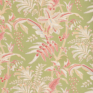 Seychelles Cotton Print Leaf by Brunschwig & Fils Designer Fabric