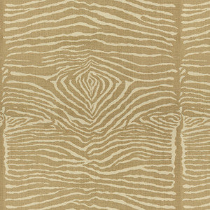Le Zebre Linen Prt Beige by Brunschwig & Fils Designer Fabric