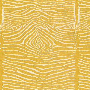 Le Zebre Saffron by Brunschwig & Fils Designer Fabric