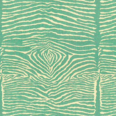 Le Zebre Aqua by Brunschwig & Fils Fabric Brunschwig & Fils Fabric Le Zebre AquaFabric HOMMAGE LINEN - 100% United States </p><p>Repeat: H: 24.5, V: 27 48 - Fabric Carolina -
