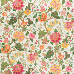 Nizam Cotton Print Jewel by Brunschwig & Fils Designer Fabric