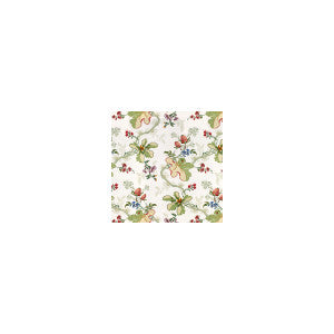 Fabriano Cotton And Linen Print White by Brunschwig & Fils Designer Fabric