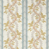 Josselin Cotton And Linen Print Slate/Grey by Brunschwig & Fils Designer Fabric